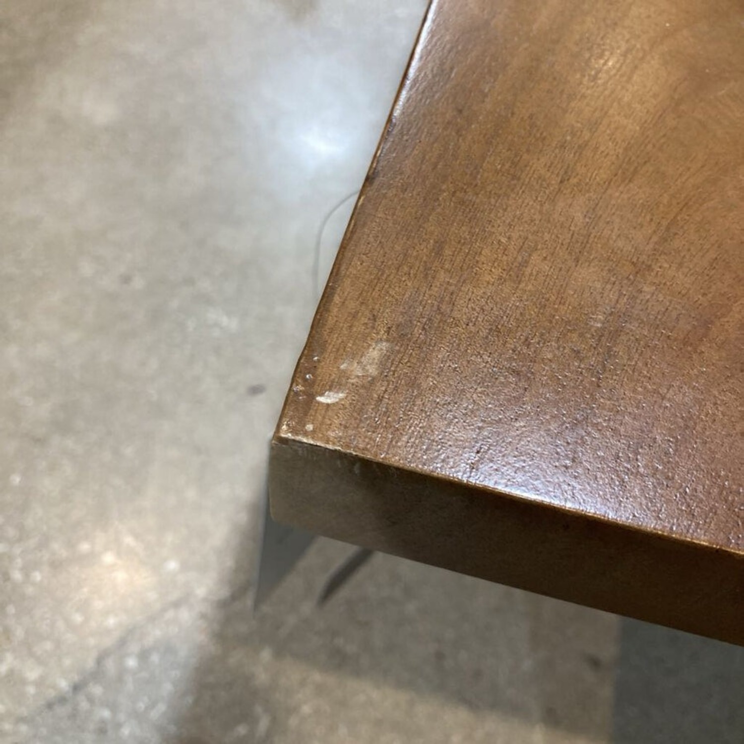 Grier Solid Wood W Cane Accented Base Table - image-8