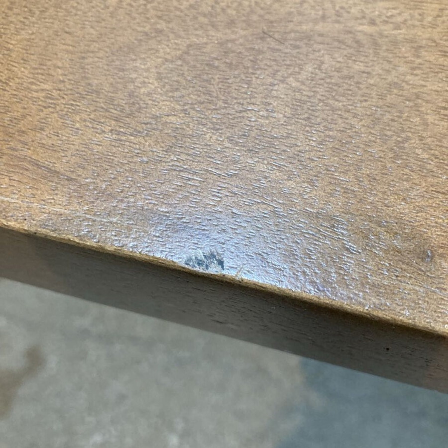 Grier Solid Wood W Cane Accented Base Table - image-9