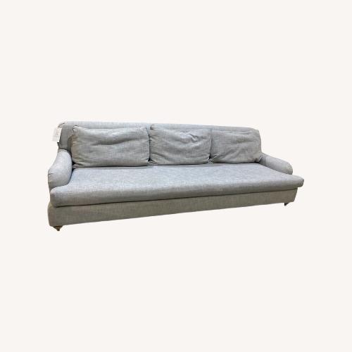 Used English Classic Roll Arm Bench-Cushion Sofa for sale on AptDeco