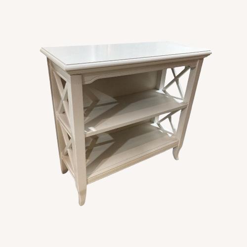 Used Newport Smooth White Bookcase  for sale on AptDeco