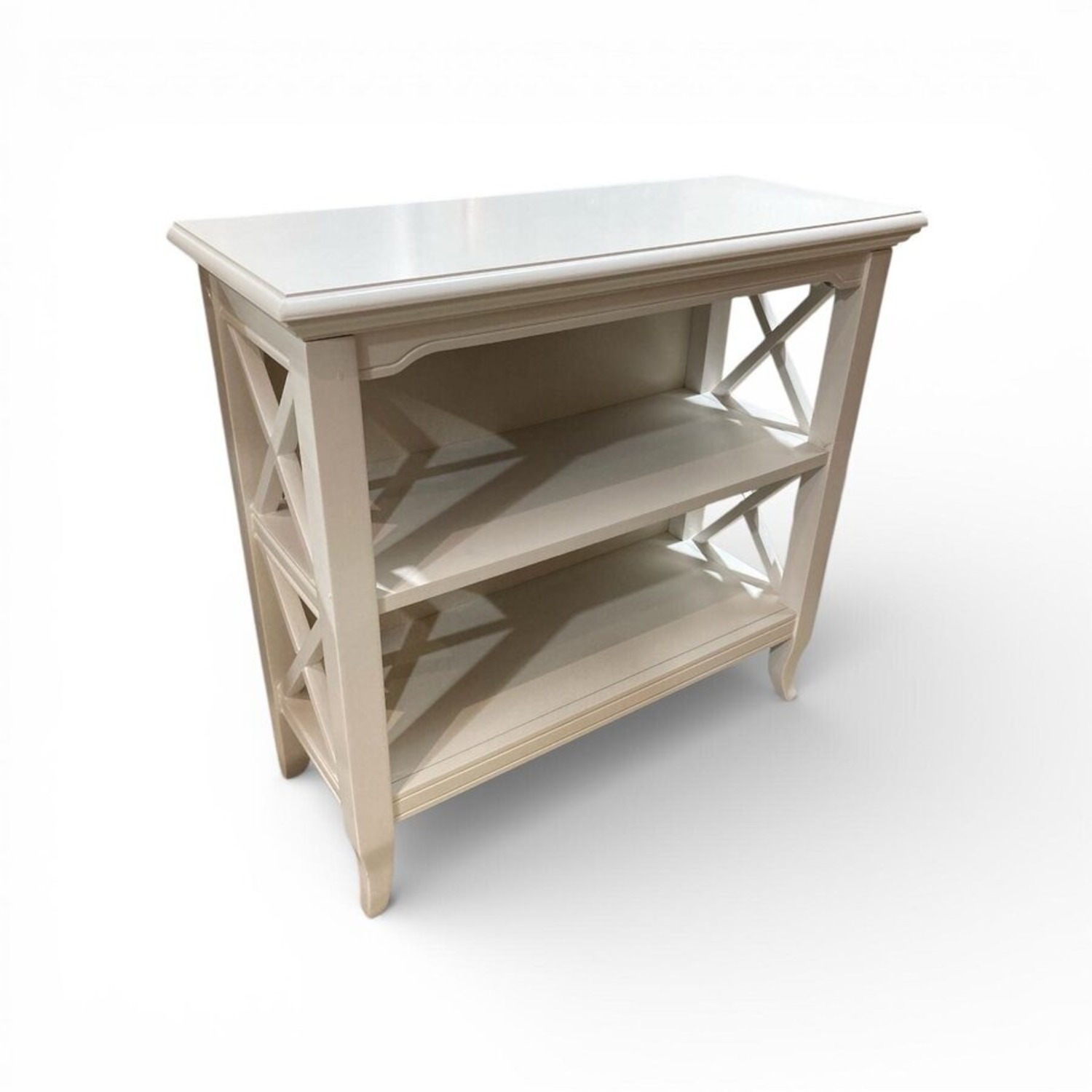 Newport Smooth White Bookcase  - image-2