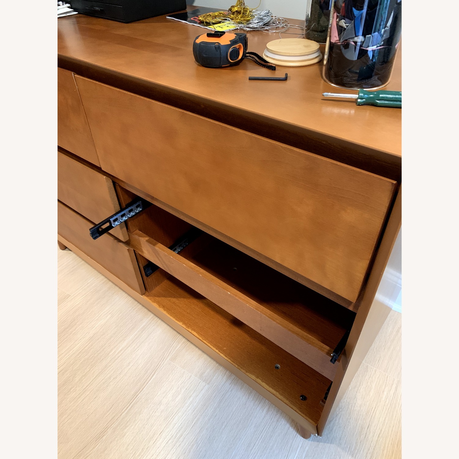 Raffaele Mid-century 6-Drawer Dresser - image-3