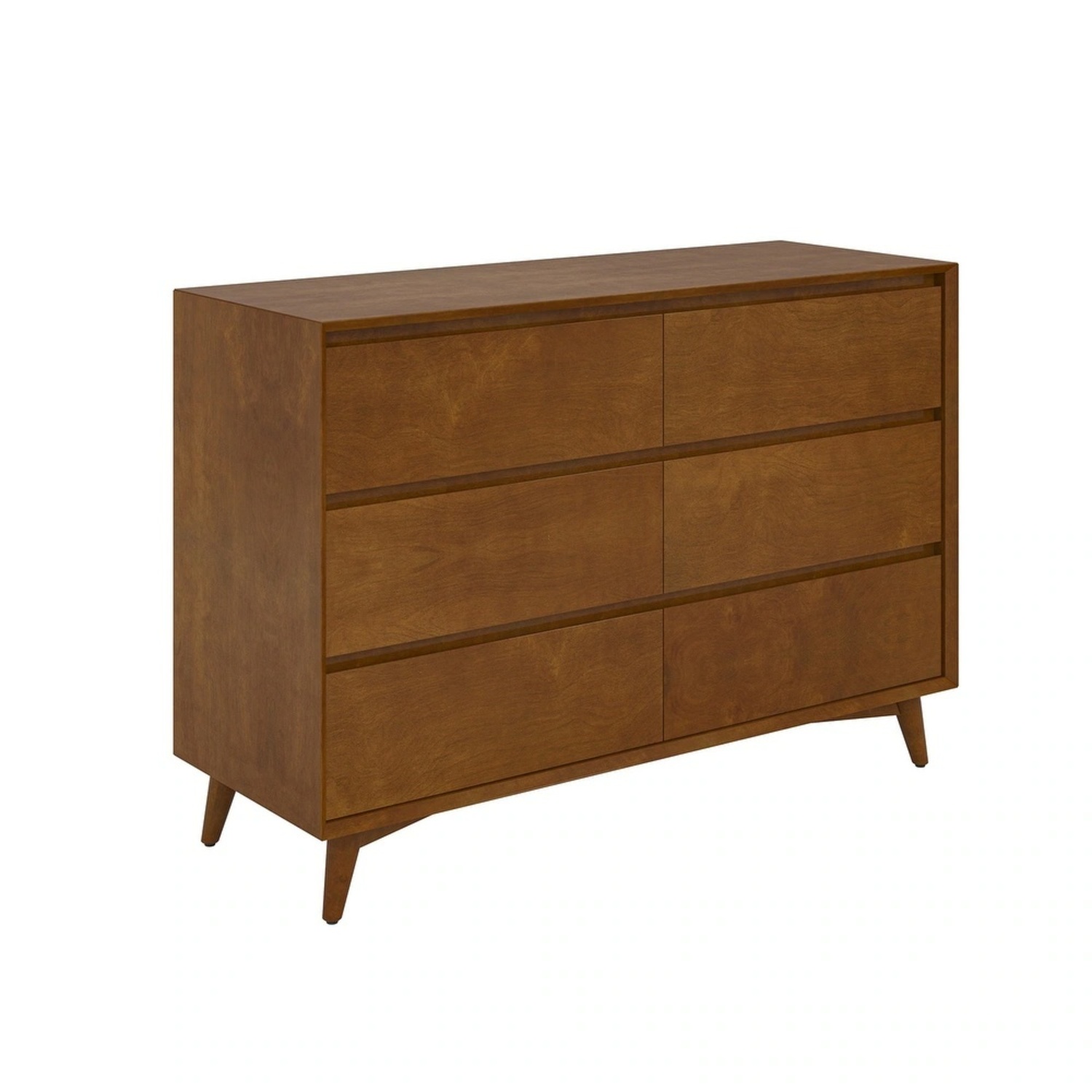 Raffaele Mid-century 6-Drawer Dresser - image-4