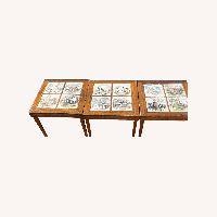 Vintage/Antique Natural Side Tables