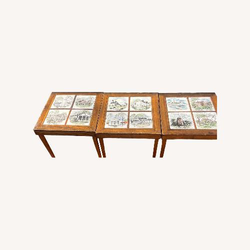 Used Vintage/Antique Natural Side Tables for sale on AptDeco