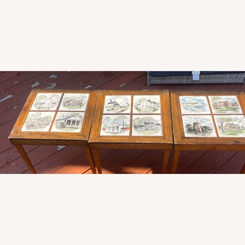 Used Vintage/Antique Natural Side Tables for sale on AptDeco