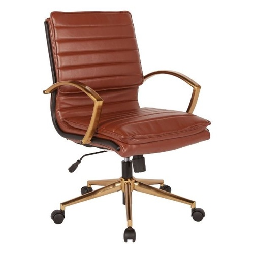 Used Sienna Faux Leather Office Chair for sale on AptDeco