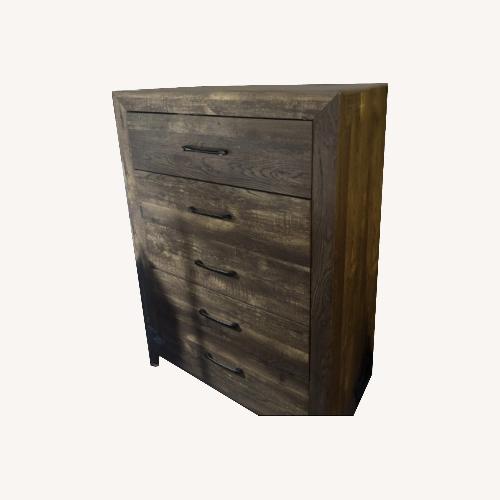 Used Rustic Wood Dresser  for sale on AptDeco