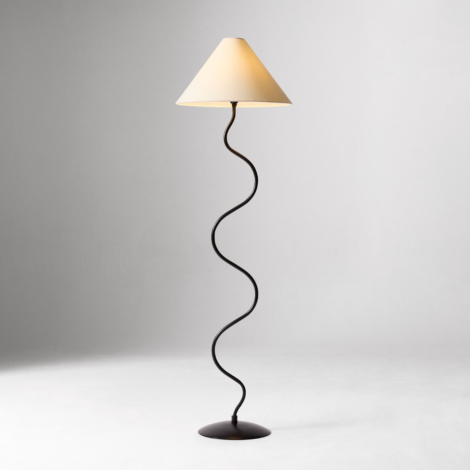 West Elm Zig Zag Floor Lamp  - image-7
