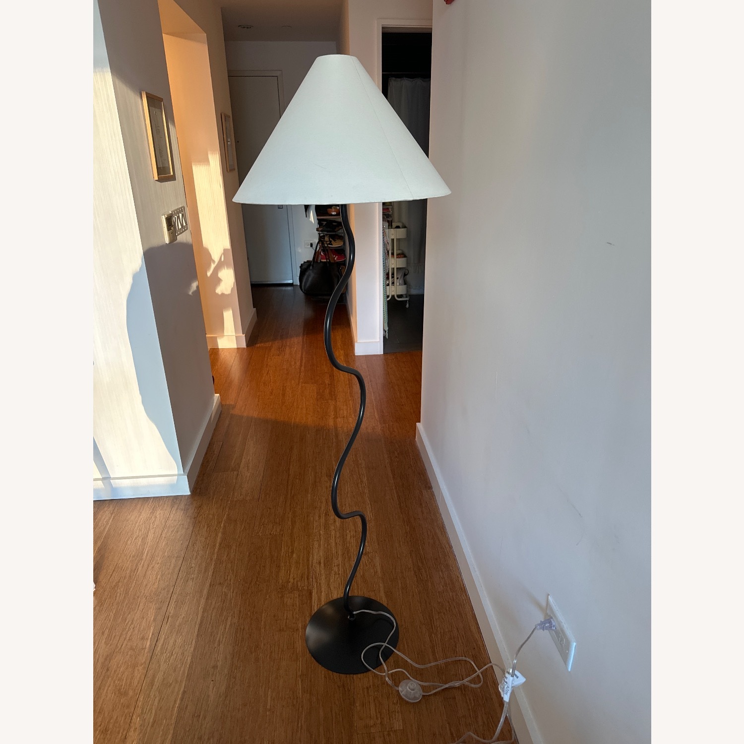 West Elm Zig Zag Floor Lamp  - image-3