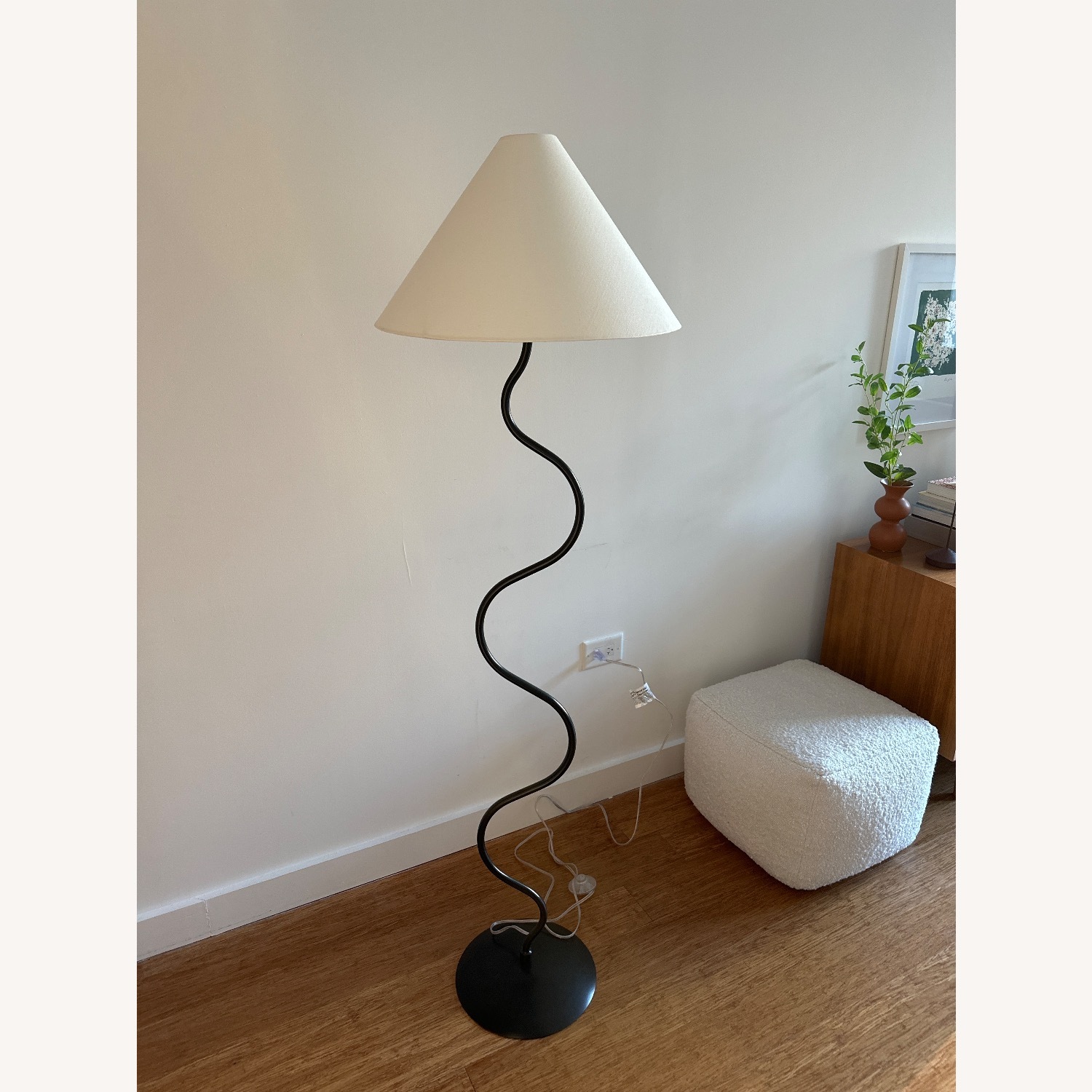 West Elm Zig Zag Floor Lamp  - image-2