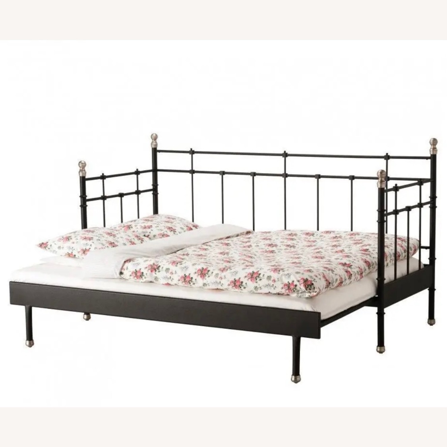 IKEA Svelvik Black Metal Daybed - image-1