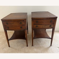 Dark Brown Side Tables