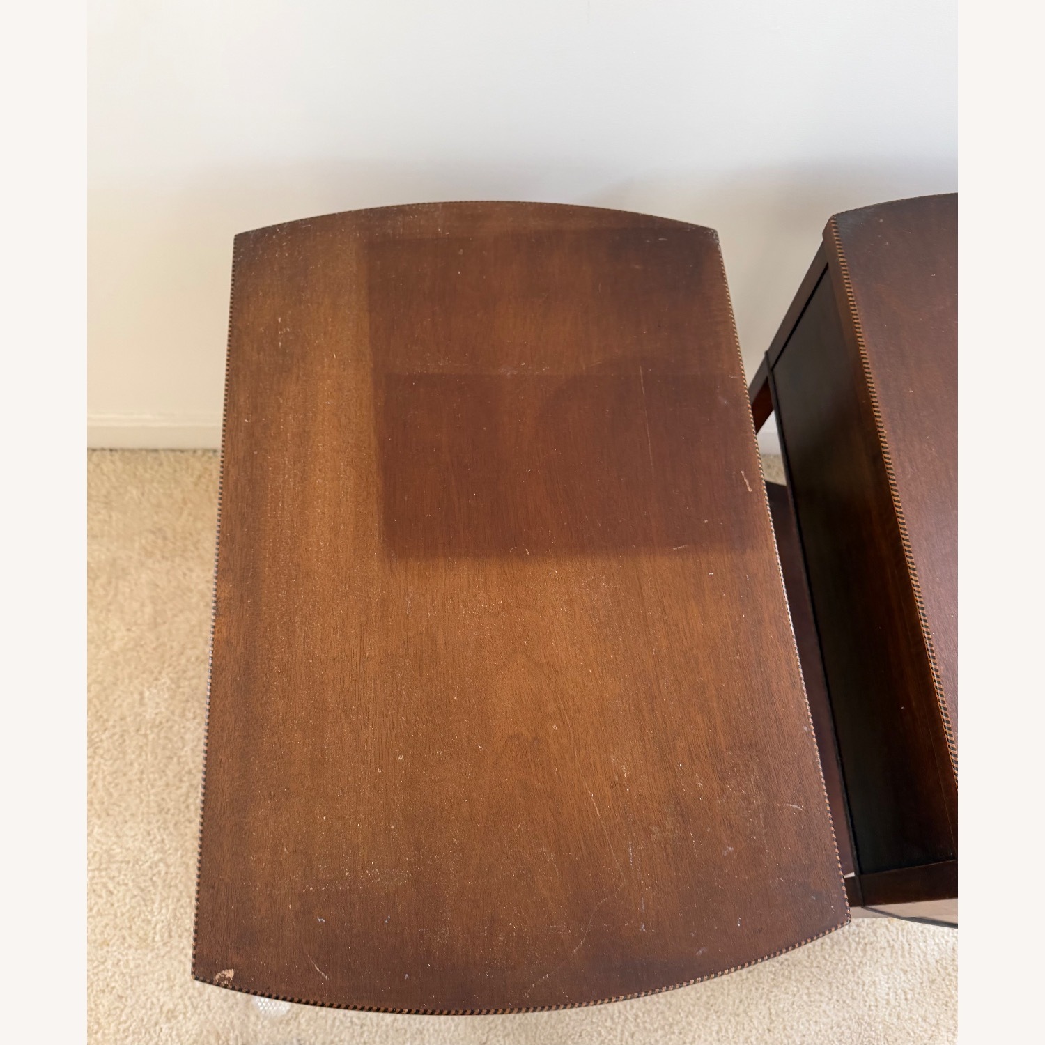 Dark Brown Side Tables - image-3