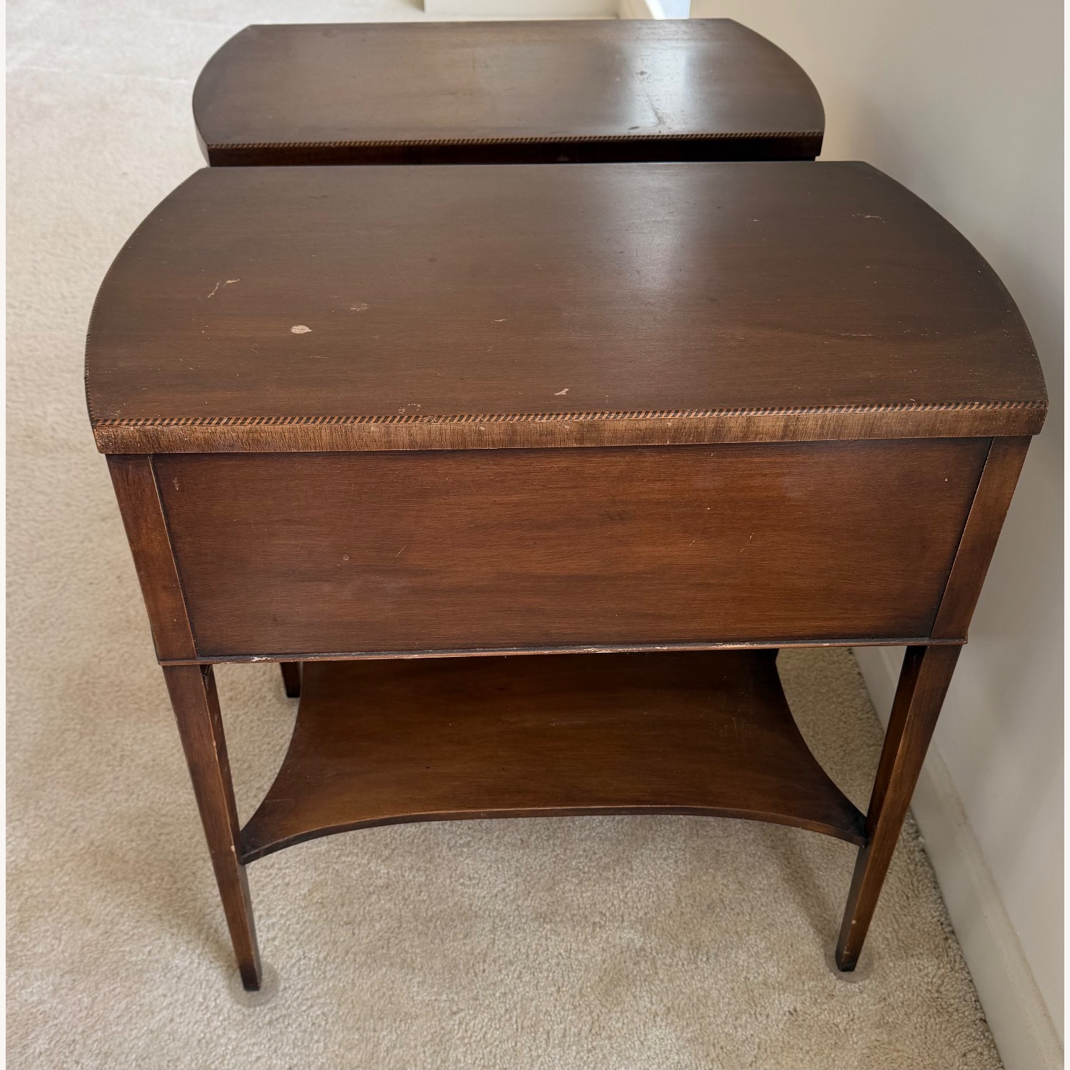 Dark Brown Side Tables - image-2