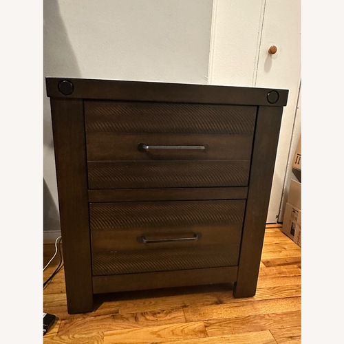 Used Bob’s Discount Furniture Sonoma Nightstand  for sale on AptDeco