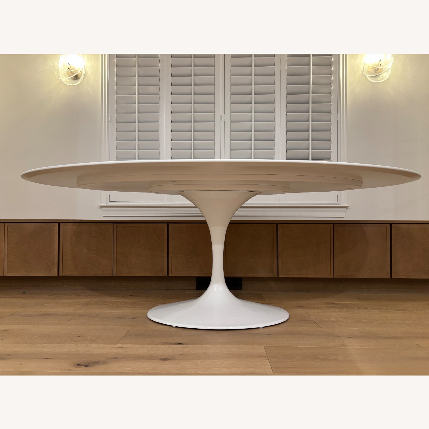 Rove Concepts Tulip White Lacquer Dining Table - image-2