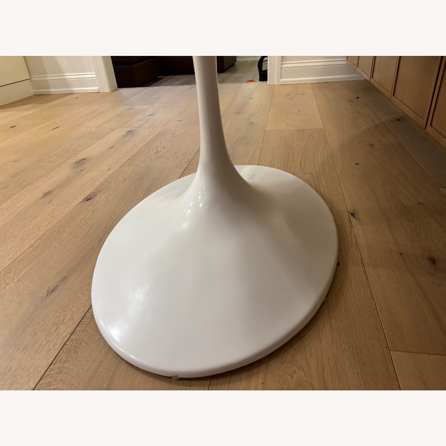 Rove Concepts Tulip White Lacquer Dining Table - image-7