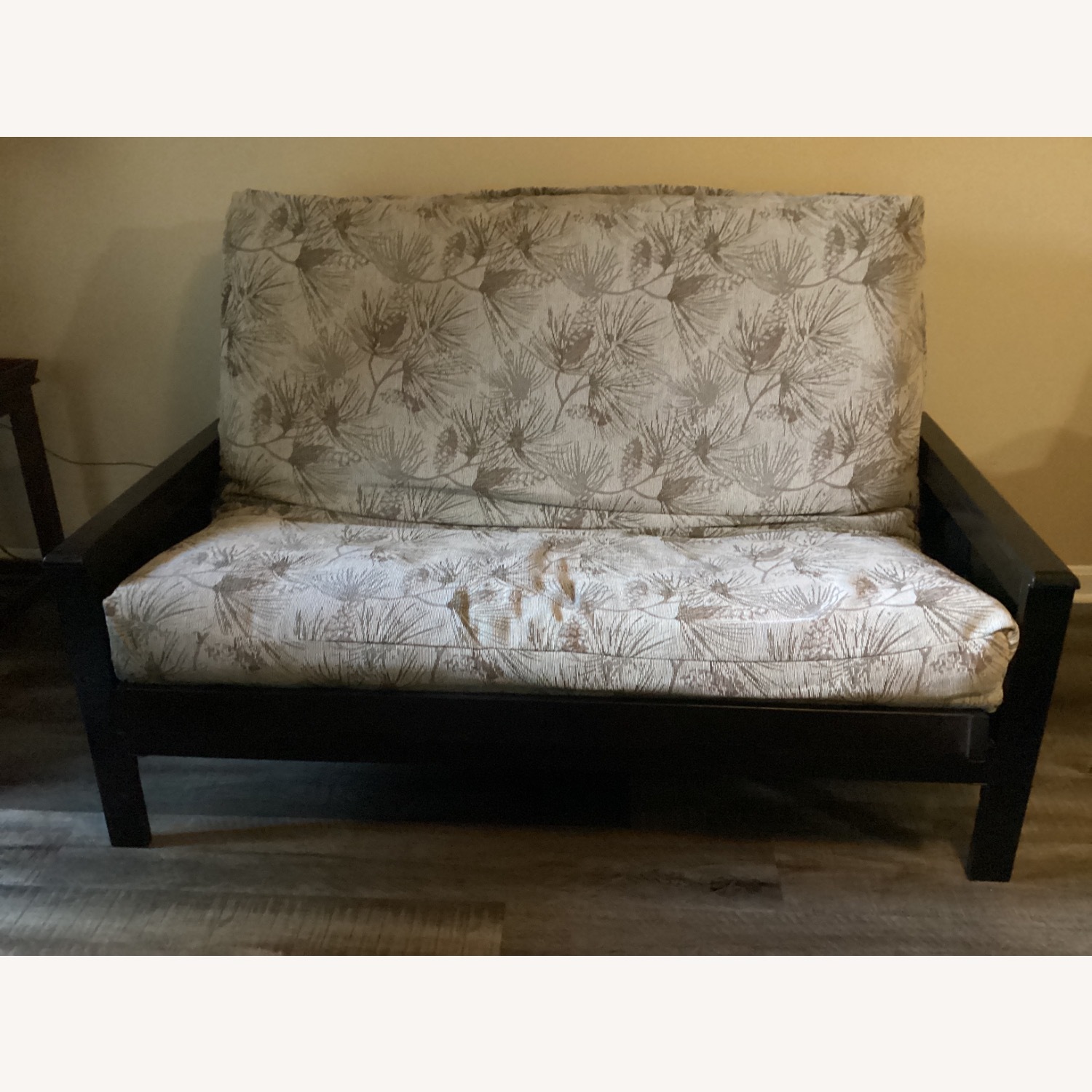 Futon With Adjustable Side Tables that Adjust Down - image-2