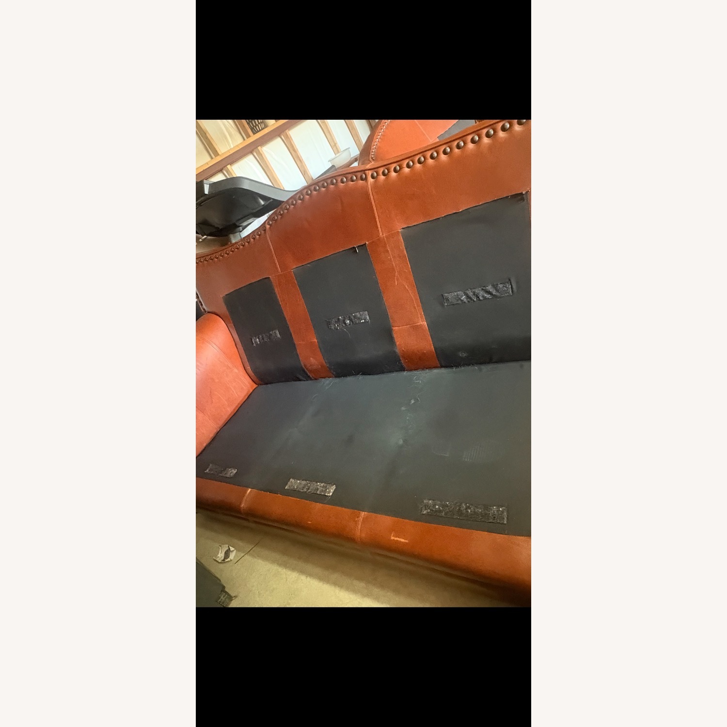 Vintage Leather Kennedy Sectional - image-4