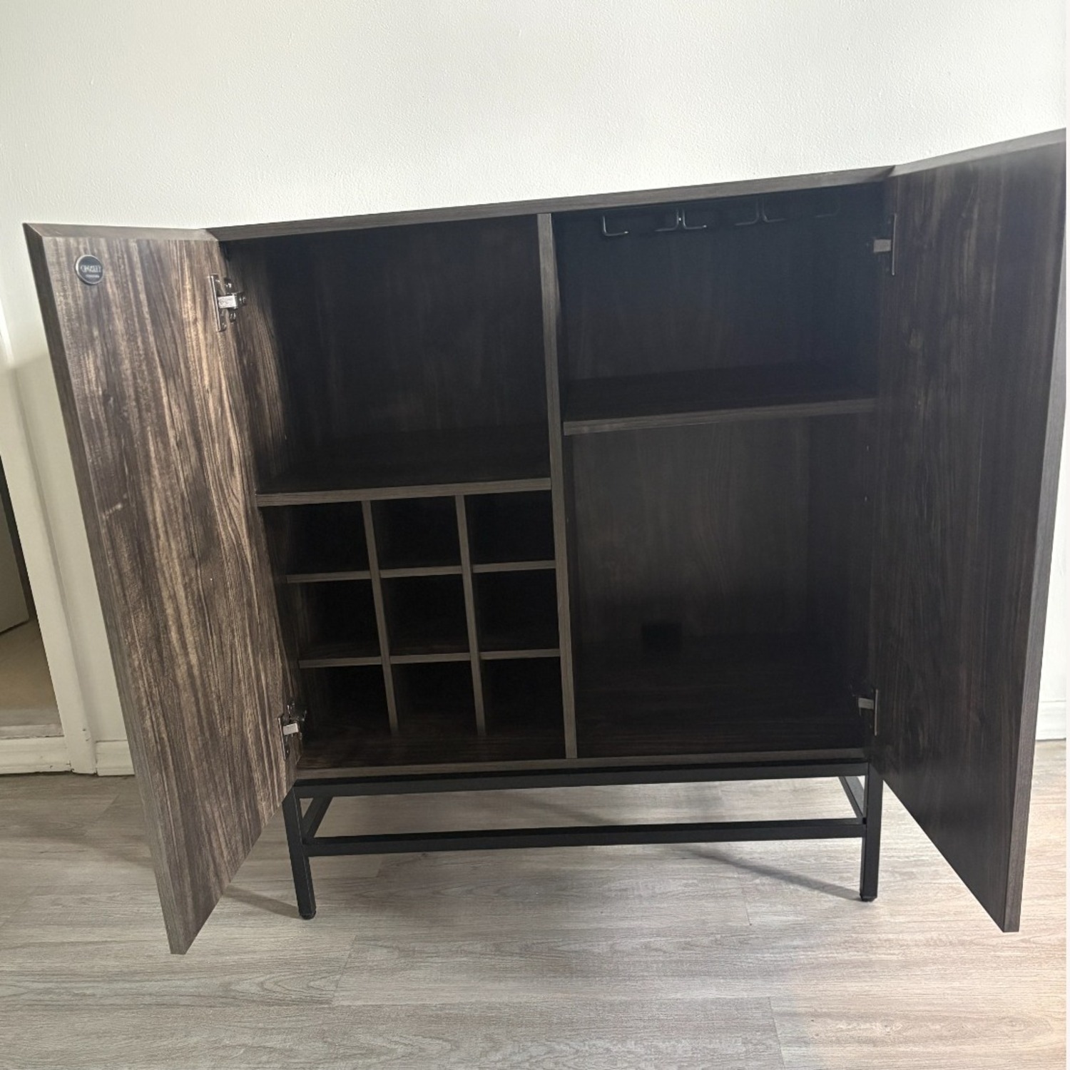 Crosley Furniture Dark Brown Bar Cart - image-2