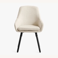 Pottery Barn Oakville Natural Fabric Dining Chair