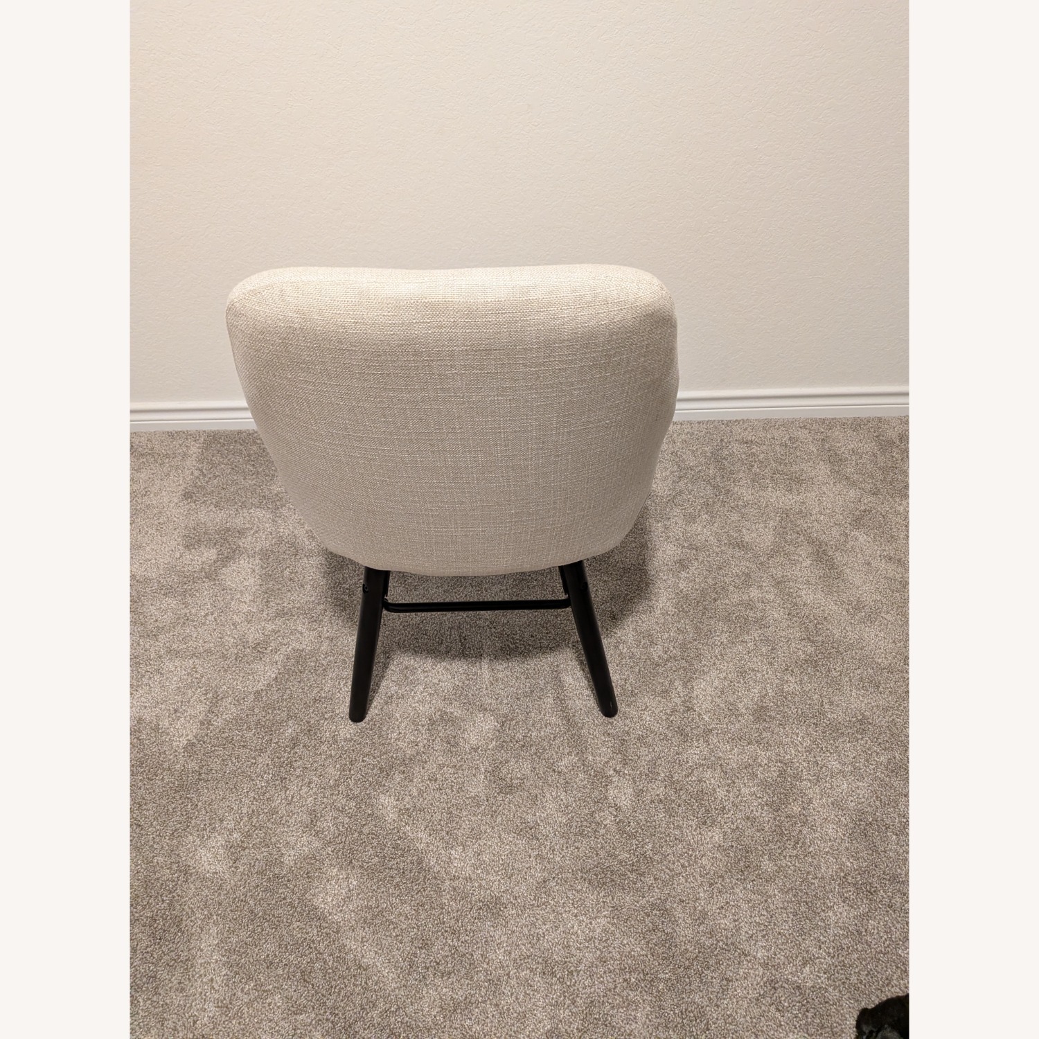 Pottery Barn Oakville Natural Fabric Dining Chair - image-3