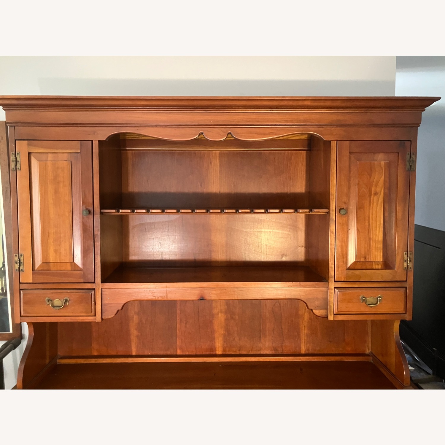 Vintage/Antique Finds Dark Brown Wood Sideboard - image-2