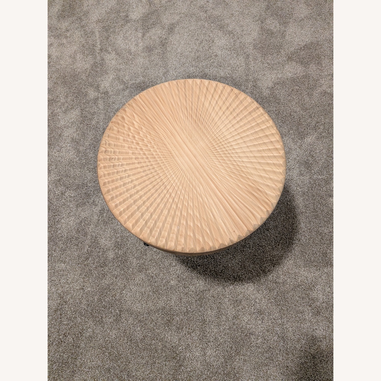 Cozayh Light Brown Wood Side Table - image-3