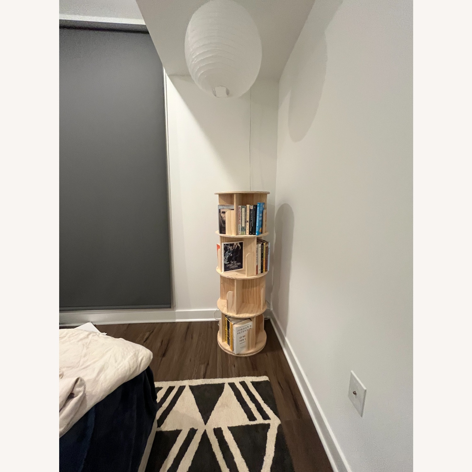 Mxv Rotating Natural Bookshelf - image-2