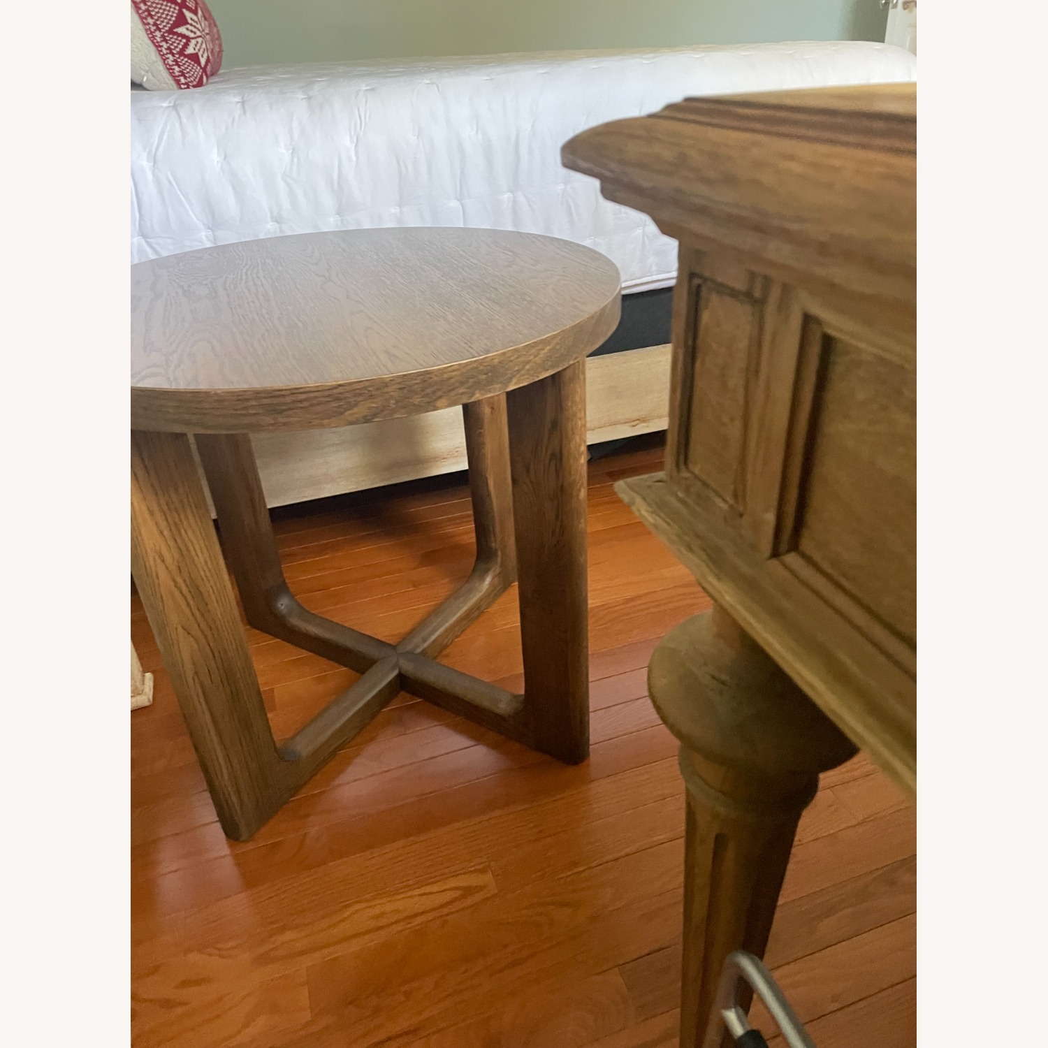Bassett Light Brown Wood Side Table - image-3