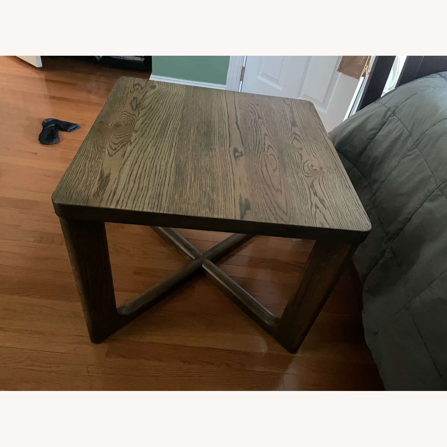 Bassett Light Brown Wood Side Table - image-3