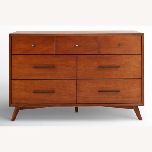 Used Williams 7-Drawer Dresser in Chestnut for sale on AptDeco