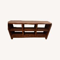 Ethan Allen Horizon Dark Brown Wood Sideboard