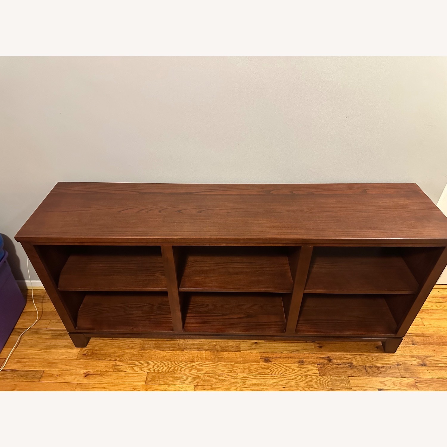 Ethan Allen Horizon Dark Brown Wood Sideboard - image-2