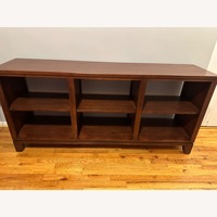 Ethan Allen Horizon Dark Brown Wood Sideboard