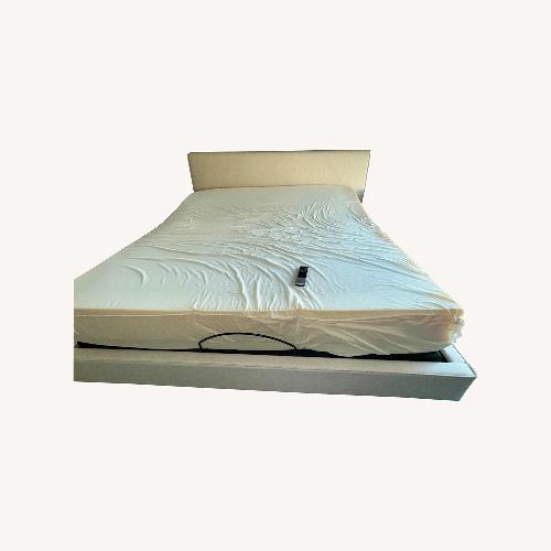 Used King Sized Bedframe and Adjustable Base for sale on AptDeco