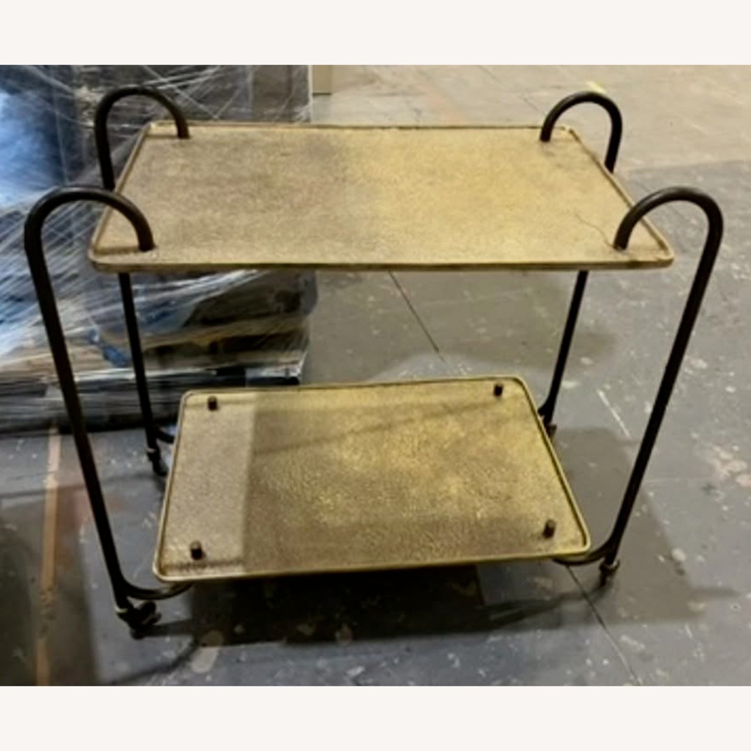 Global Views Bronze Bar Cart - image-4