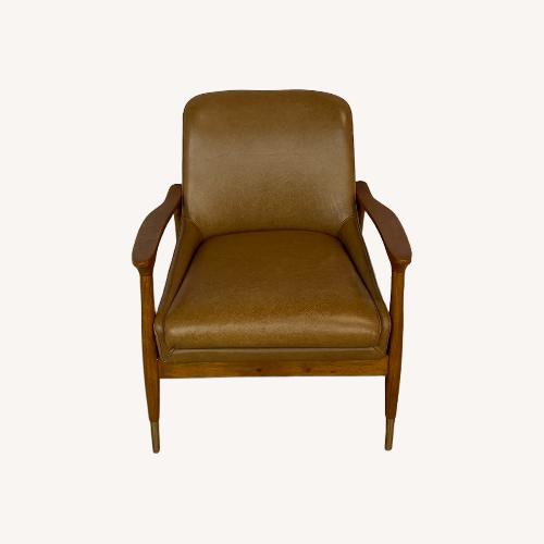Used Castlery Desmond Leather Armchair for sale on AptDeco
