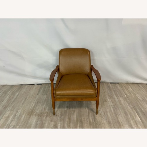 Used Castlery Desmond Leather Armchair for sale on AptDeco