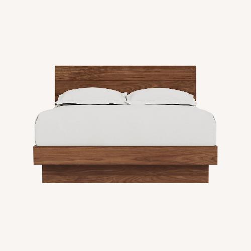 Used Room & Board Dark Brown Wood Full Bed for sale on AptDeco