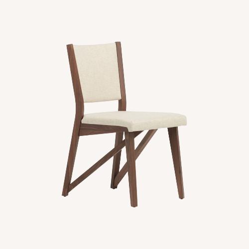 Used Copeland Furniture Exeter Dark Brown Dining Chairs for sale on AptDeco