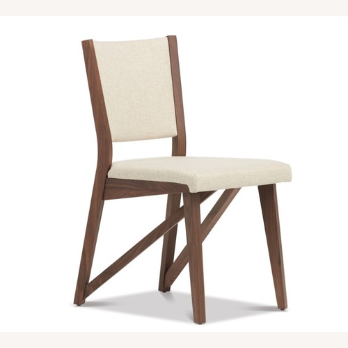 Used Copeland Furniture Exeter Dark Brown Dining Chairs for sale on AptDeco