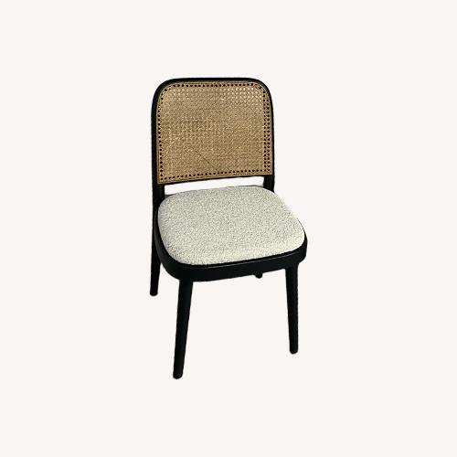 Used Castlery Edith Cane Dining Chair Set of 6 for sale on AptDeco