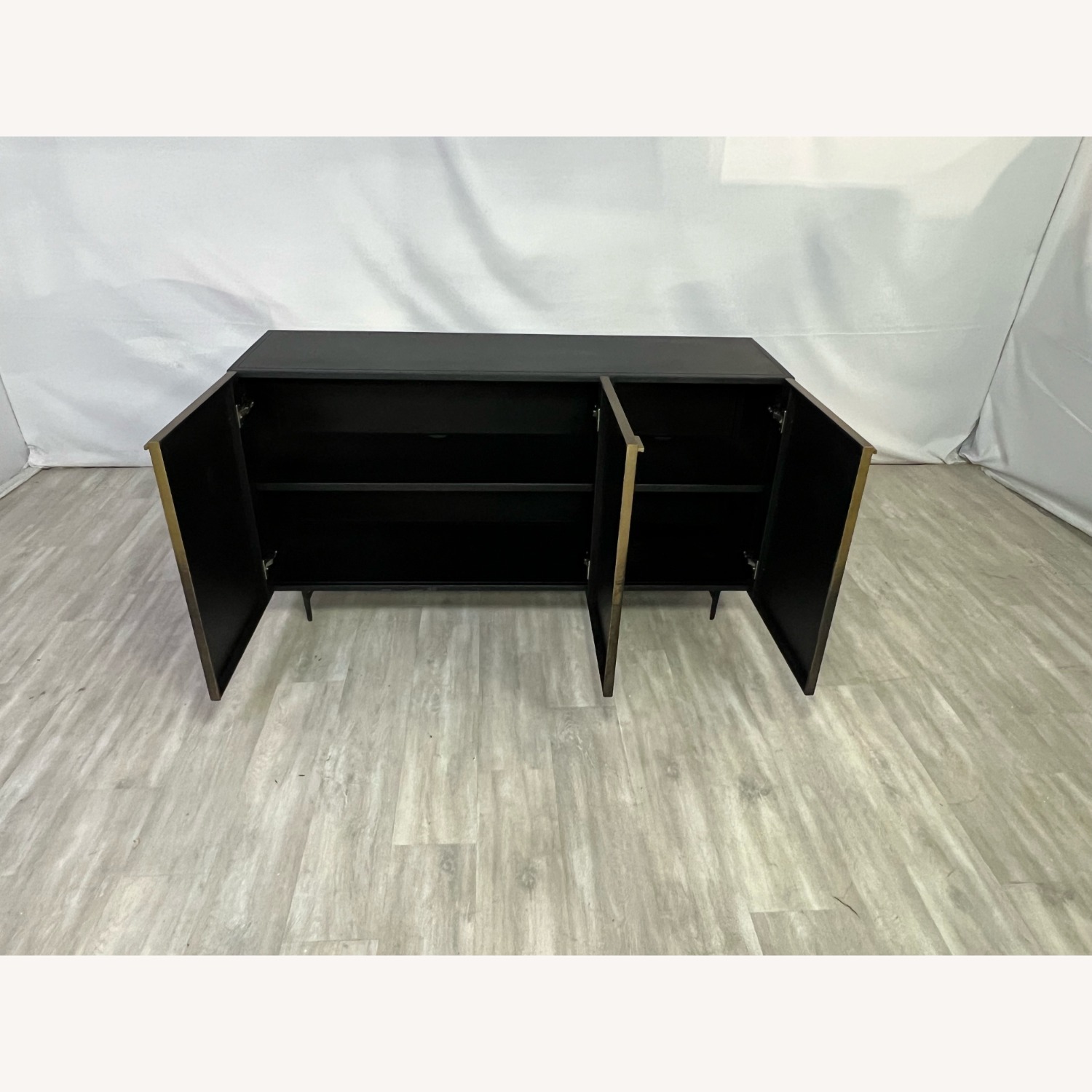 Sunpan Auburn Antique Brass And Black Sideboard - image-11