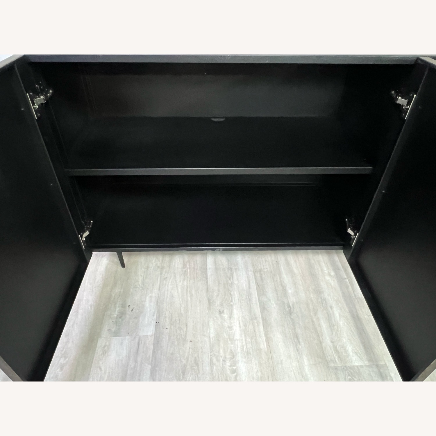 Sunpan Auburn Antique Brass And Black Sideboard - image-6