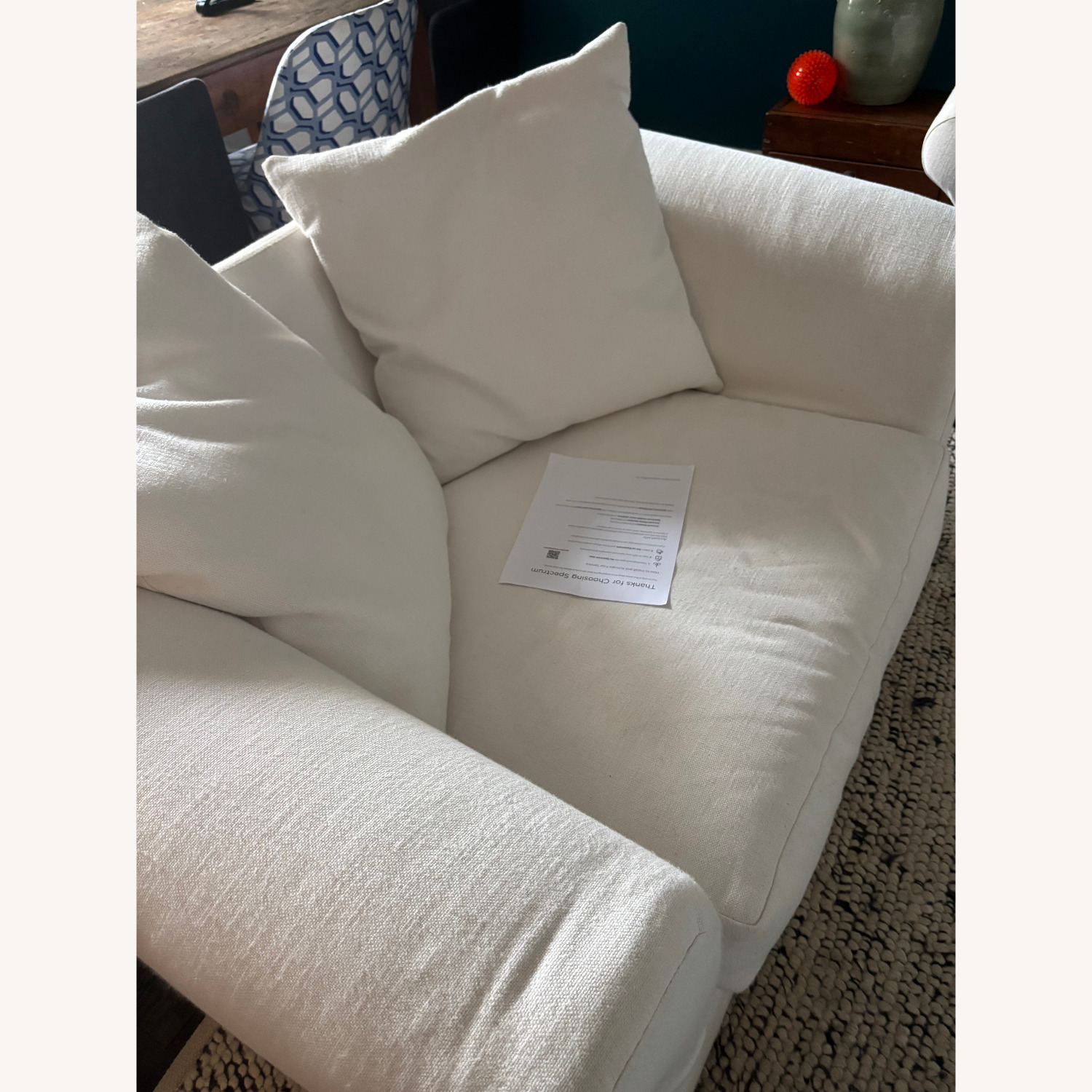 Crate & Barrel Chair and a Half - image-4