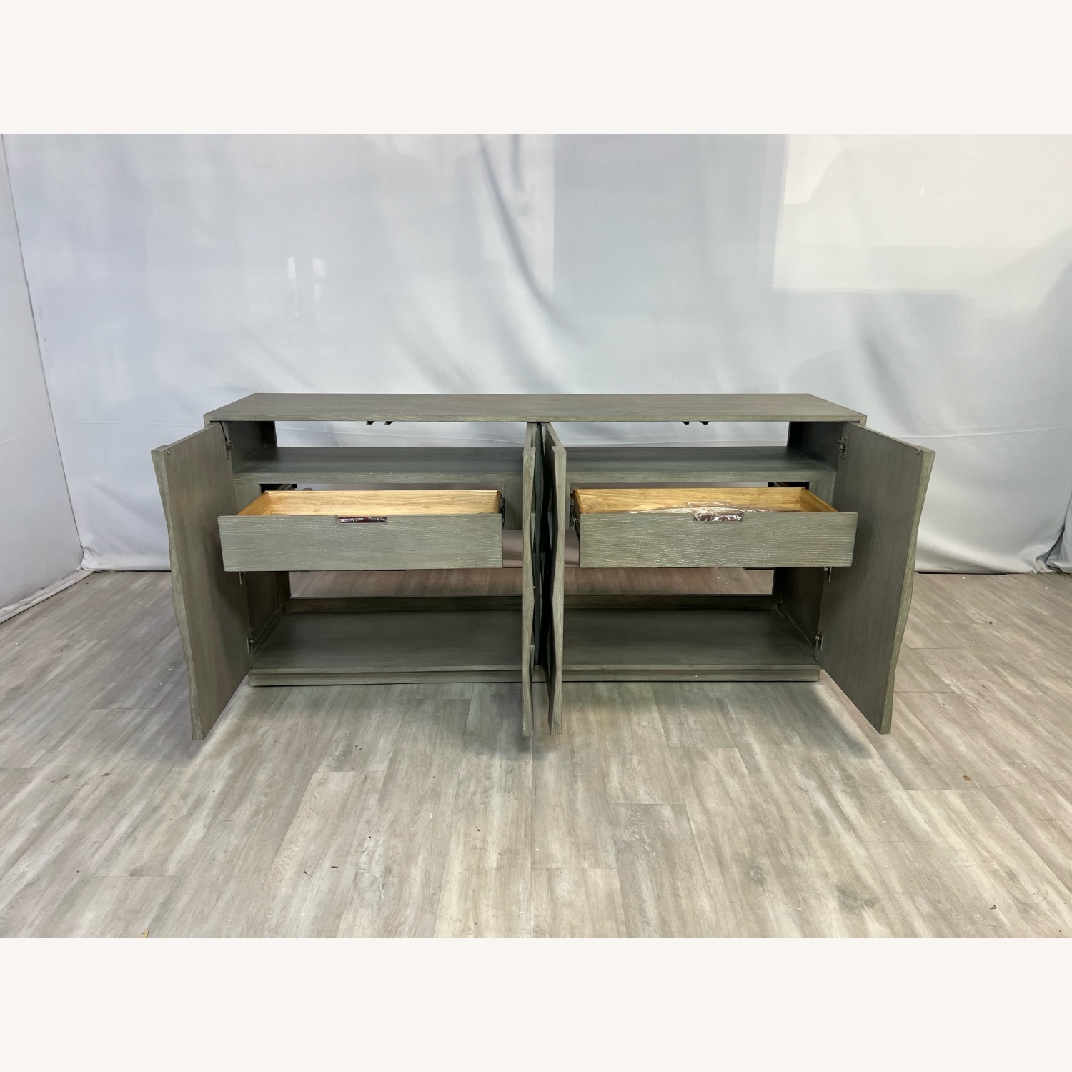 Bernhardt Linea Buffet in Cerused Oak Veneer - image-7