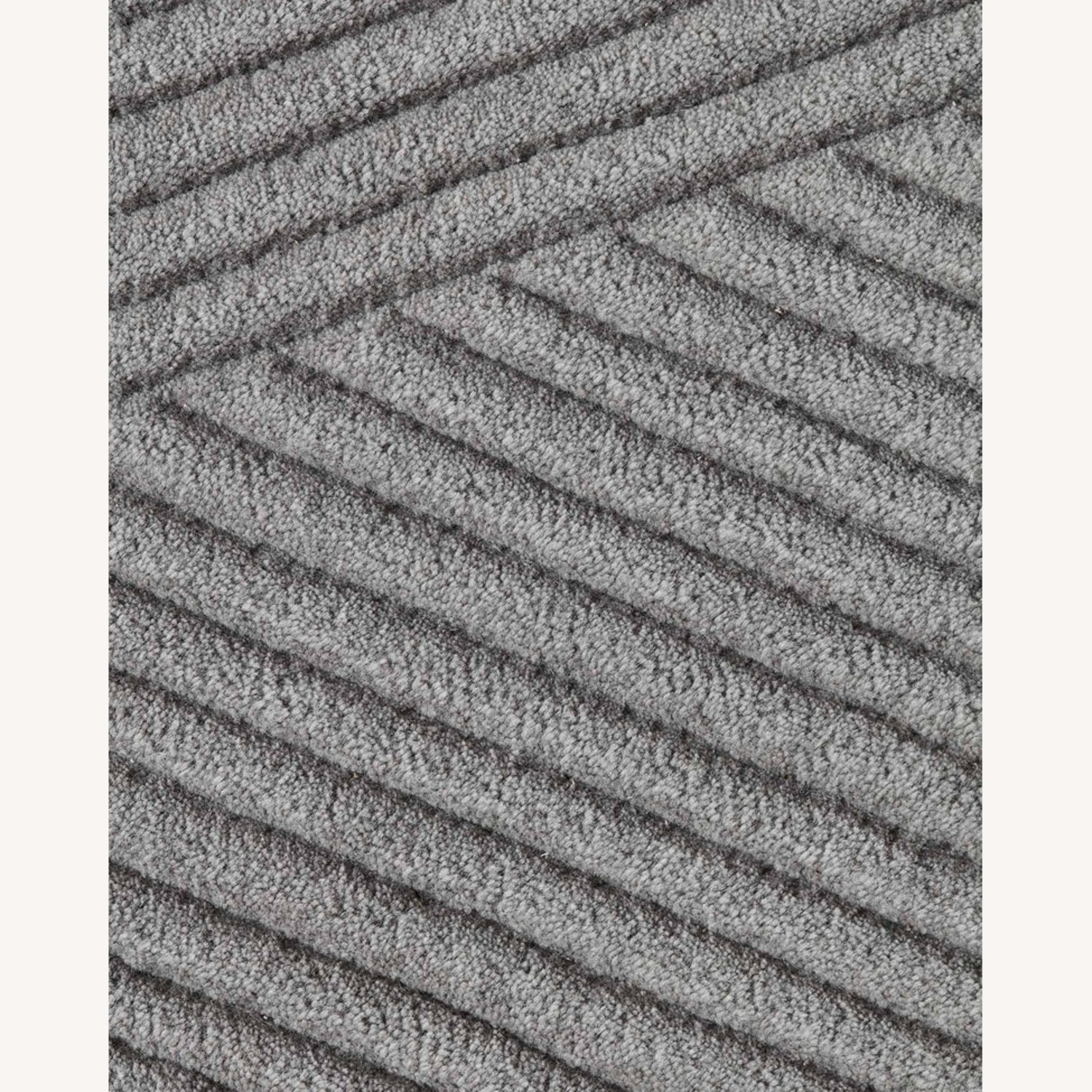 Northern Co Light Gray Wool Area Rug 6' x 9' - image-5