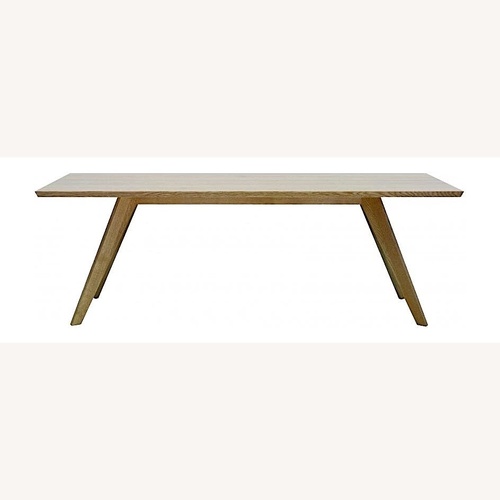 Used Zeitraum Natural Wood Dining Set for sale on AptDeco